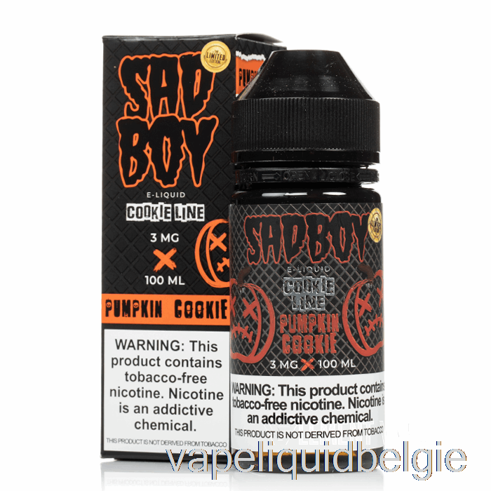 Vape België Pompoenkoekje - Sadboy - 100ml 0mg